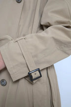 Dolce & Gabbana Khaki Double Breasted Trench Coat Jacket - Zeiniez