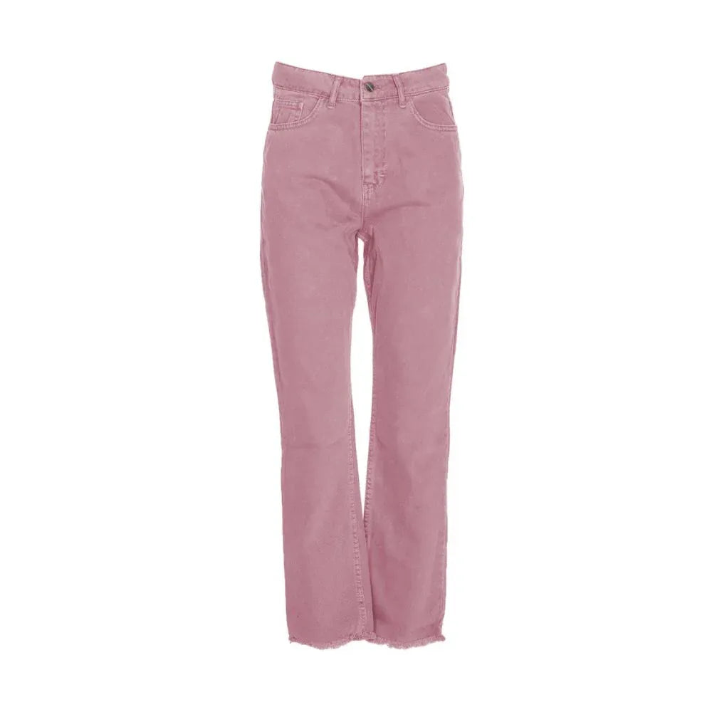 Hinnominate Pink Cotton Jeans & Pants - Zeiniez