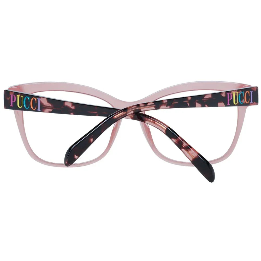 Emilio Pucci Pink Plastic Glasses (Frames) - Zeiniez