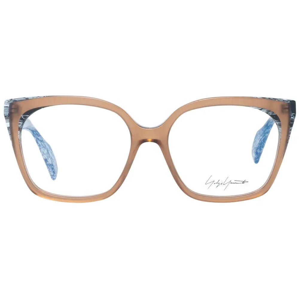 Yohji Yamamoto Brown Plastic Glasses (Frames) - Zeiniez