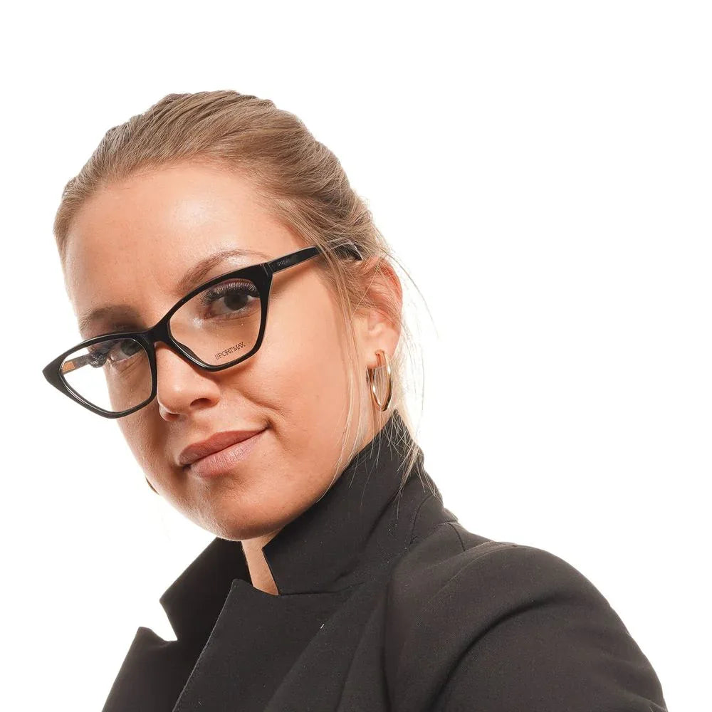 Sportmax Black Acetate Glasses (Frames) - Zeiniez