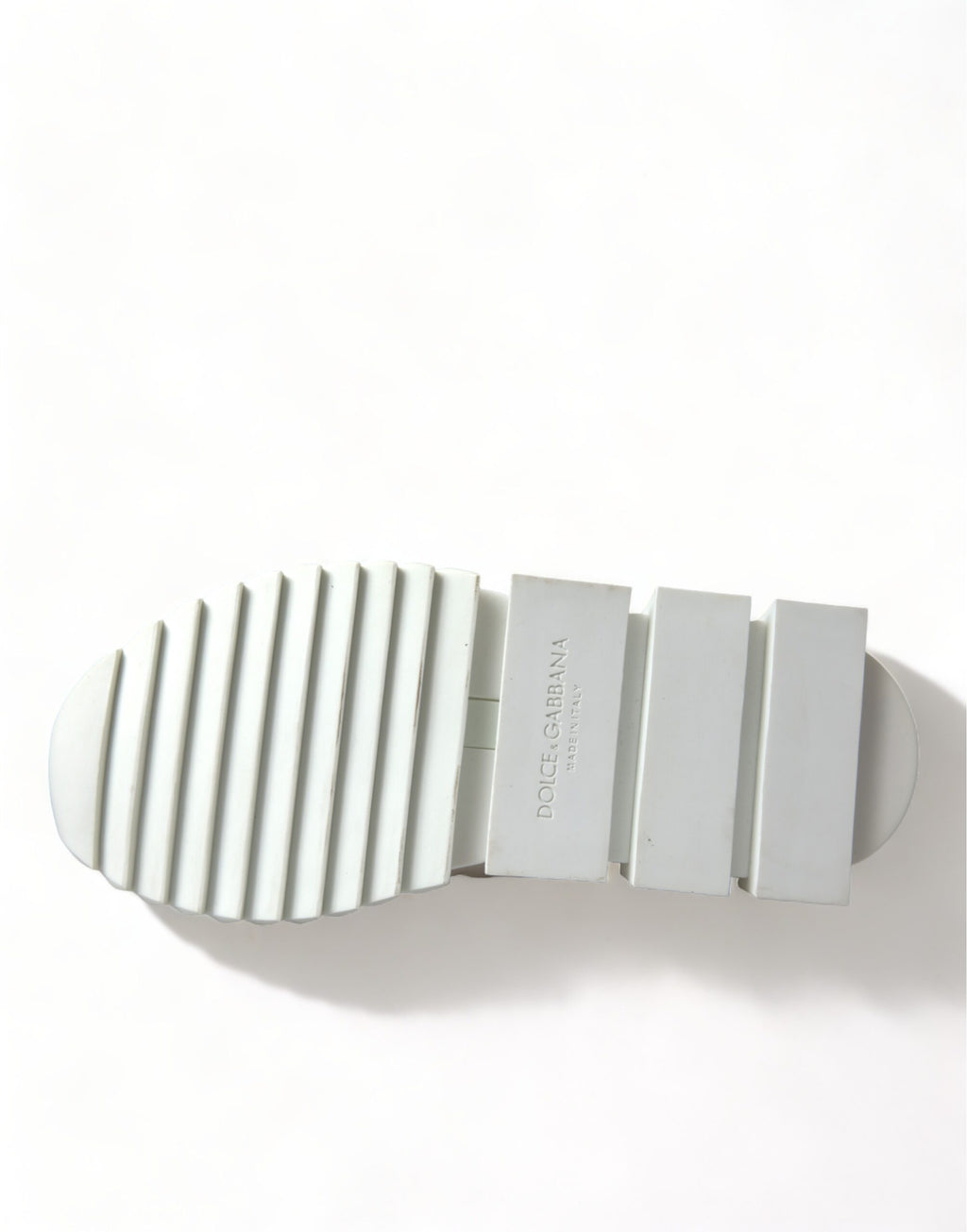 Dolce & Gabbana White Beige Sorrento Socks Sneakers Shoes - Zeiniez