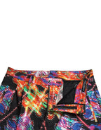 Dolce & Gabbana Multicolor Printed Cotton Men Bermuda Shorts - Zeiniez