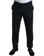 Dolce & Gabbana Black 2 Piece Single Breasted MARTINI Suit - Zeiniez