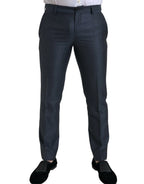 Dolce & Gabbana Blue 2 Piece Double Breasted MARTINI Suit - Zeiniez