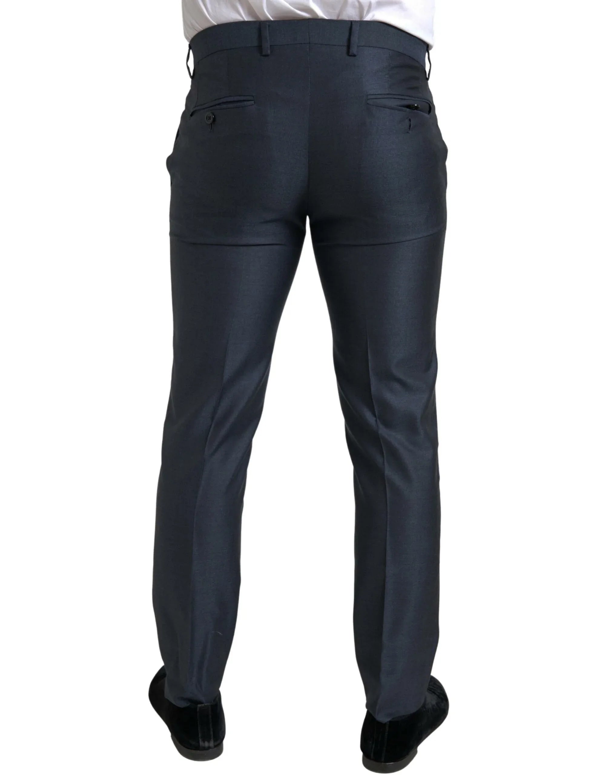 Dolce & Gabbana Blue 2 Piece Double Breasted MARTINI Suit - Zeiniez