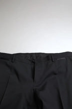 Dolce & Gabbana Black 2 Piece Single Breasted MARTINI Suit - Zeiniez