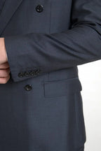 Dolce & Gabbana Blue 2 Piece Double Breasted MARTINI Suit - Zeiniez