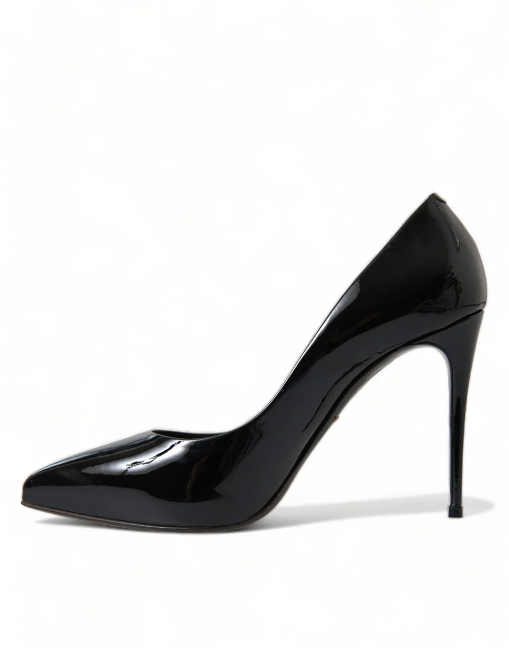 Dolce & Gabbana Black Patent Leather Pumps Heels Shoes - Zeiniez