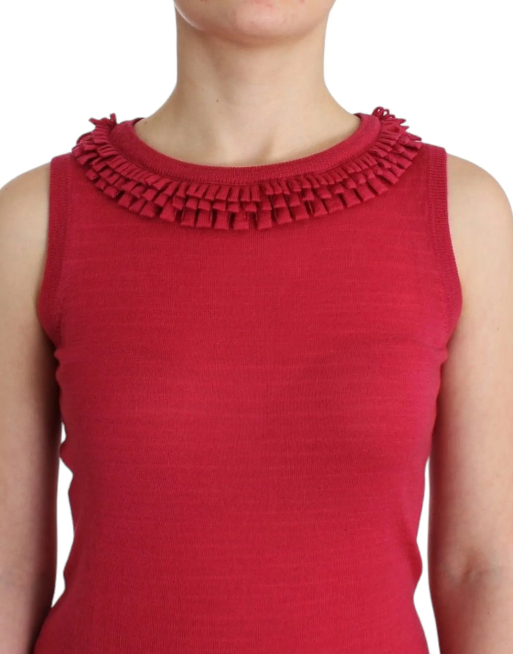 John Galliano Pink wool knit top - Zeiniez