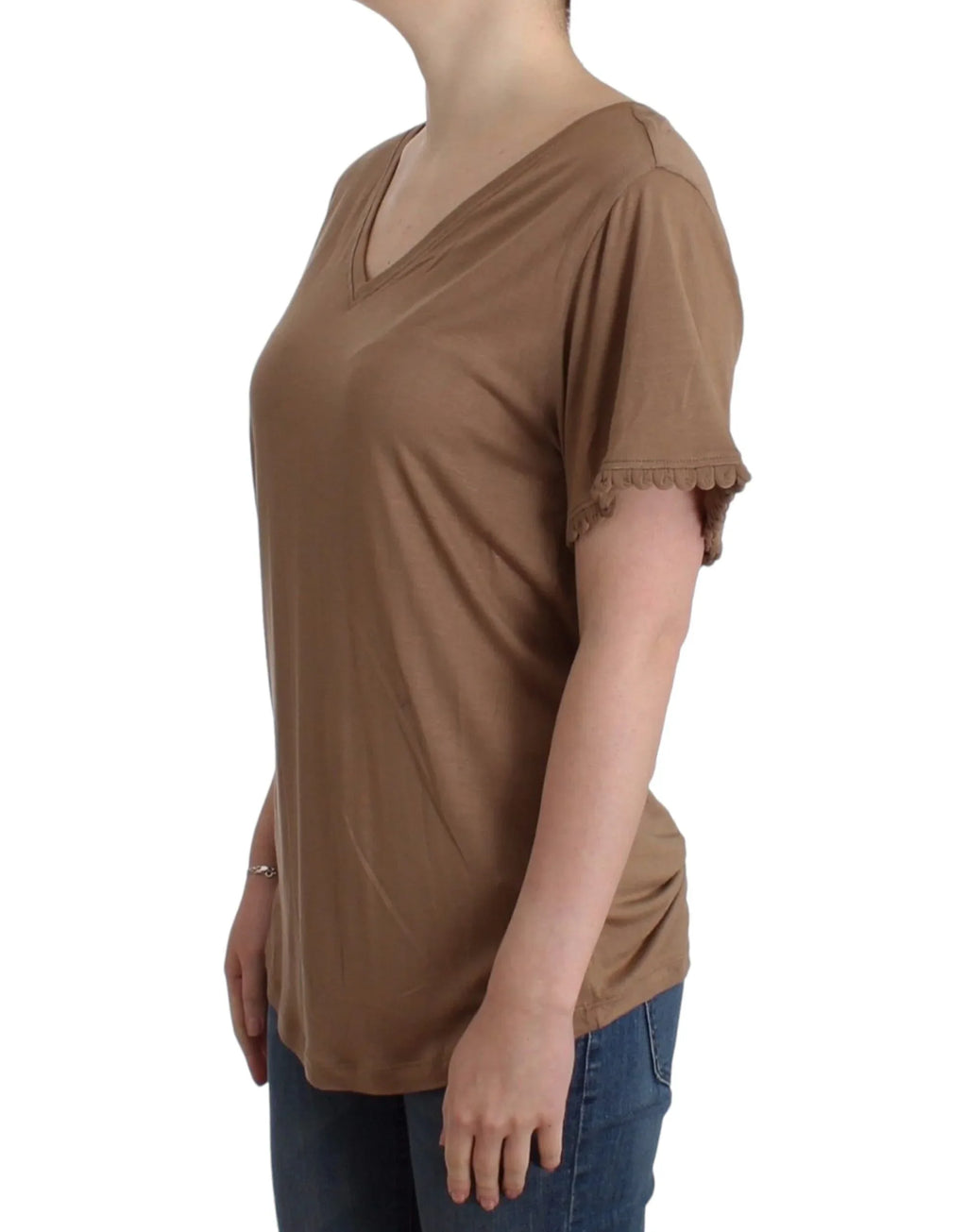John Galliano Brown shortsleeved top - Zeiniez