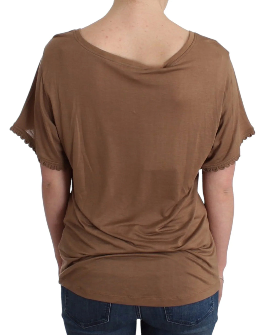 John Galliano Brown shortsleeved top - Zeiniez