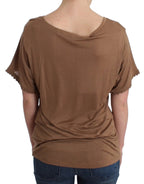 John Galliano Brown shortsleeved top - Zeiniez