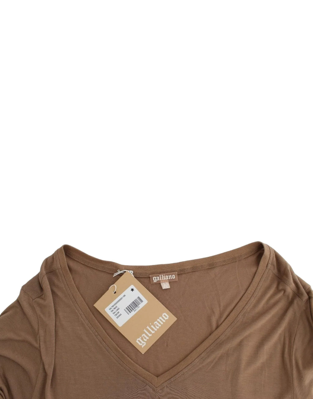 John Galliano Brown shortsleeved top - Zeiniez
