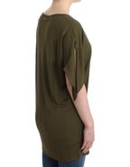 John Galliano Green shortsleeved blouse top - Zeiniez