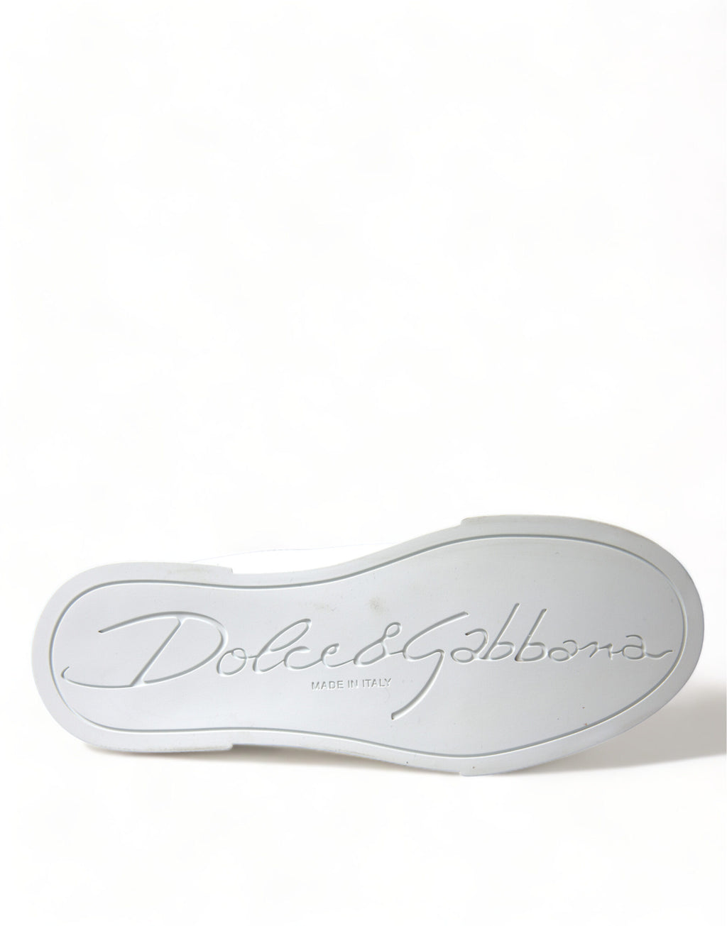Dolce & Gabbana White Love Patch Portofino Classic Sneakers Shoes - Zeiniez