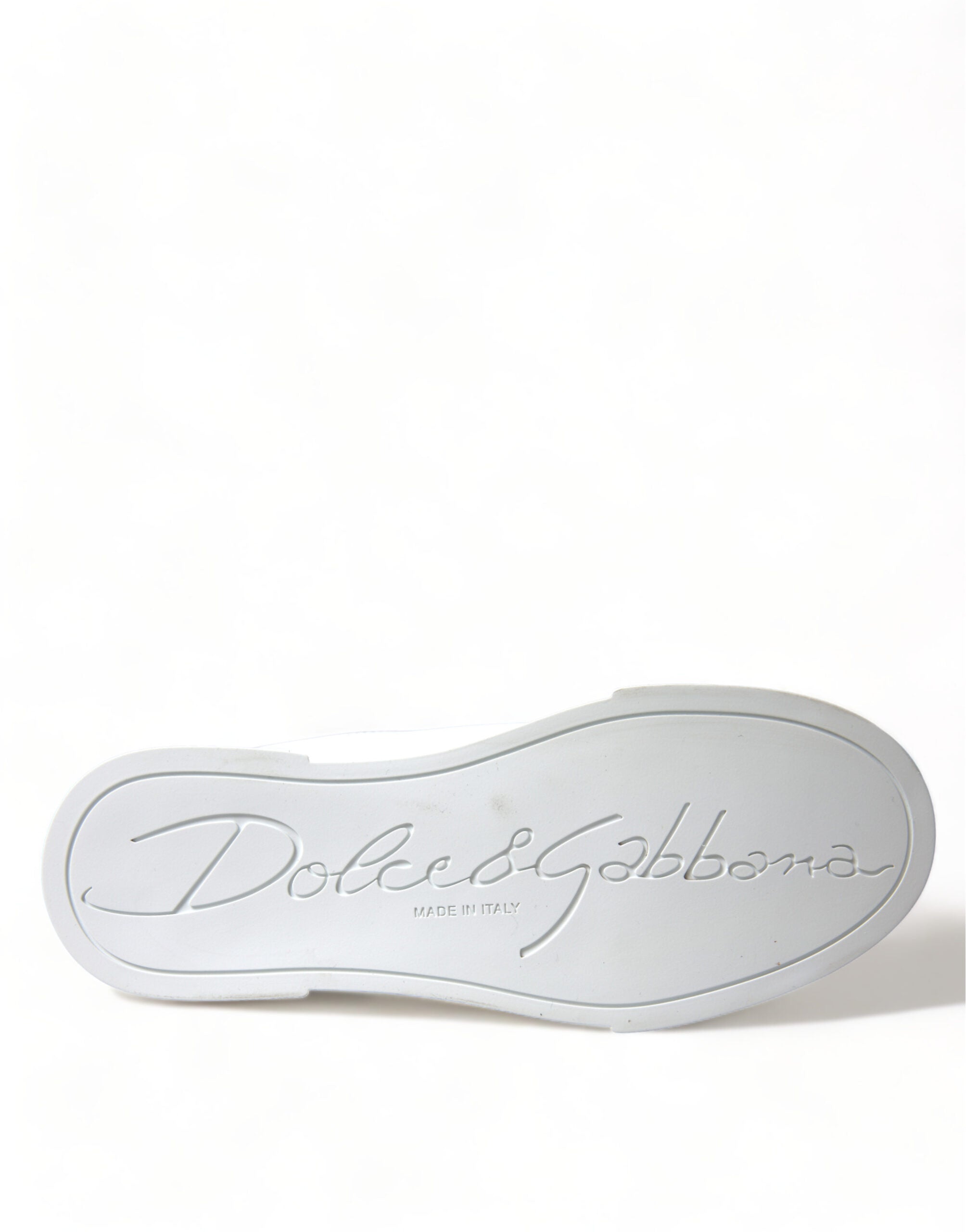 Dolce & Gabbana White Love Patch Portofino Classic Sneakers Shoes - Zeiniez
