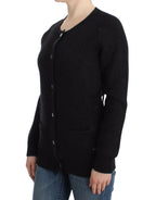 John Galliano Black wool cardigan - Zeiniez
