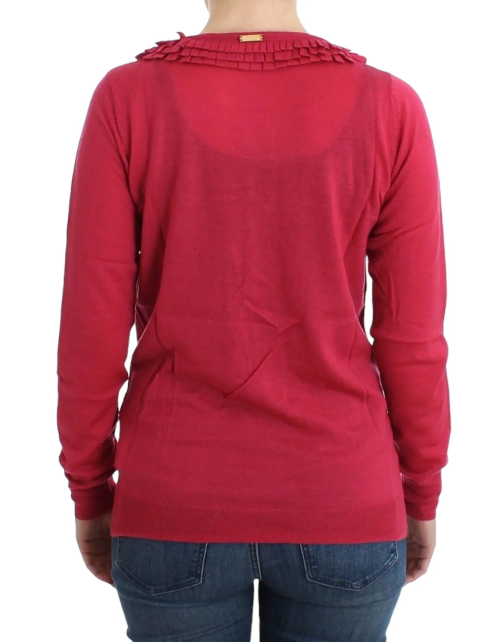 John Galliano Pink wool cardigan - Zeiniez