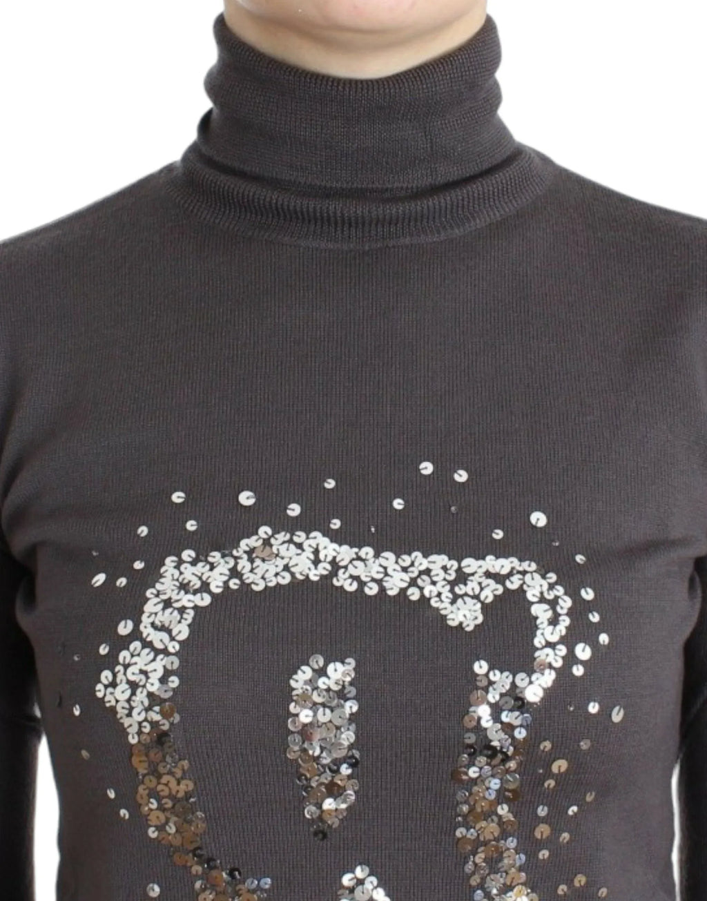 John Galliano Brown turtleneck cotton sweater - Zeiniez