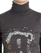 John Galliano Brown turtleneck cotton sweater - Zeiniez