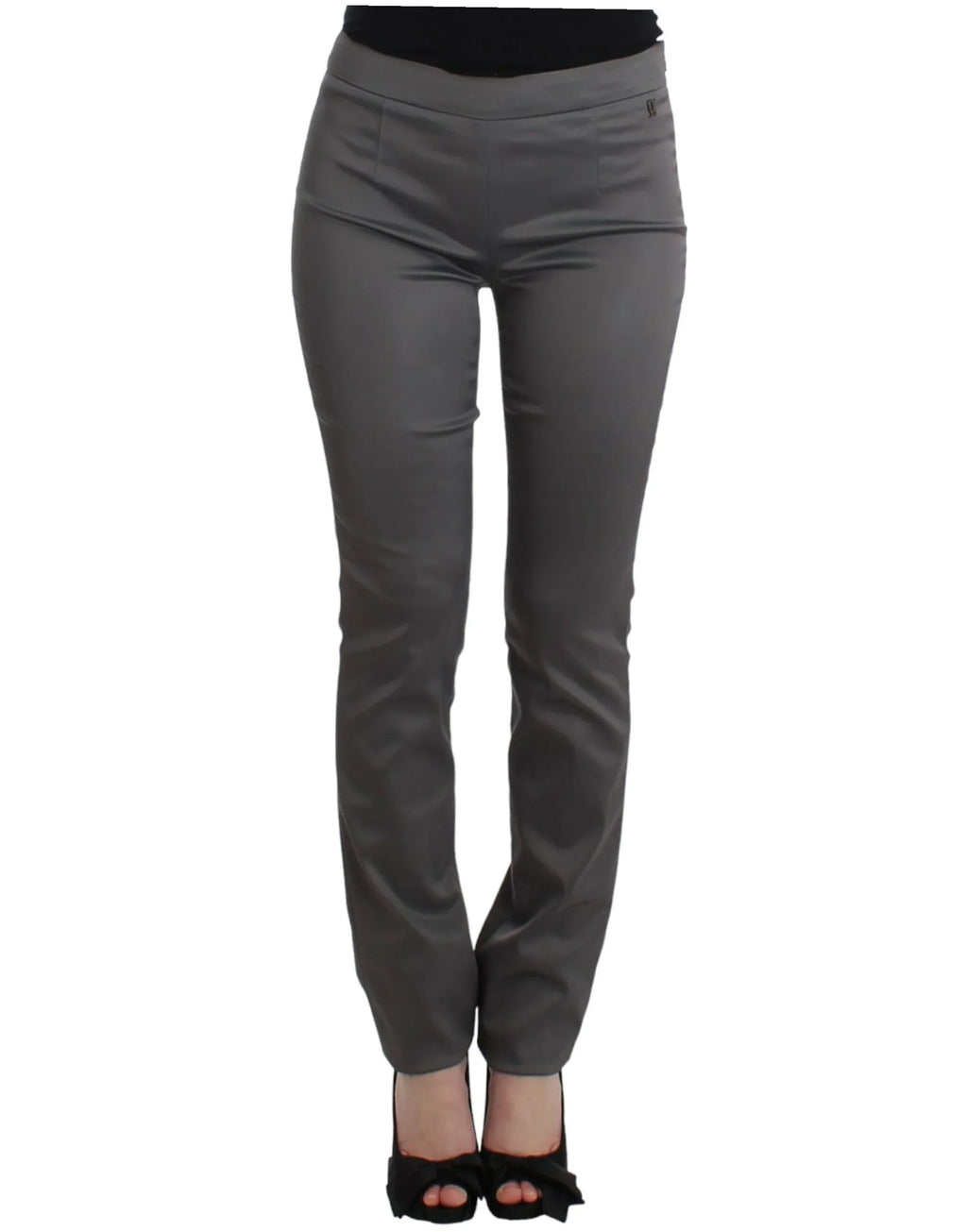 John Galliano Gray slim fit pants - Zeiniez
