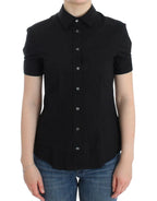 John Galliano Black cotton shirt top - Zeiniez