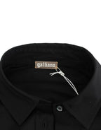 John Galliano Black cotton shirt top - Zeiniez
