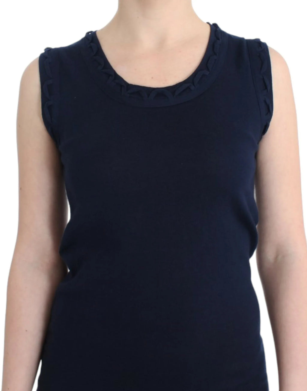 John Galliano Blue cotton jersey dress - Zeiniez