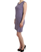 John Galliano Purple cotton jersey dress - Zeiniez