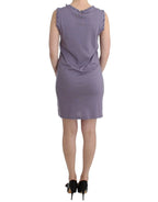 John Galliano Purple cotton jersey dress - Zeiniez
