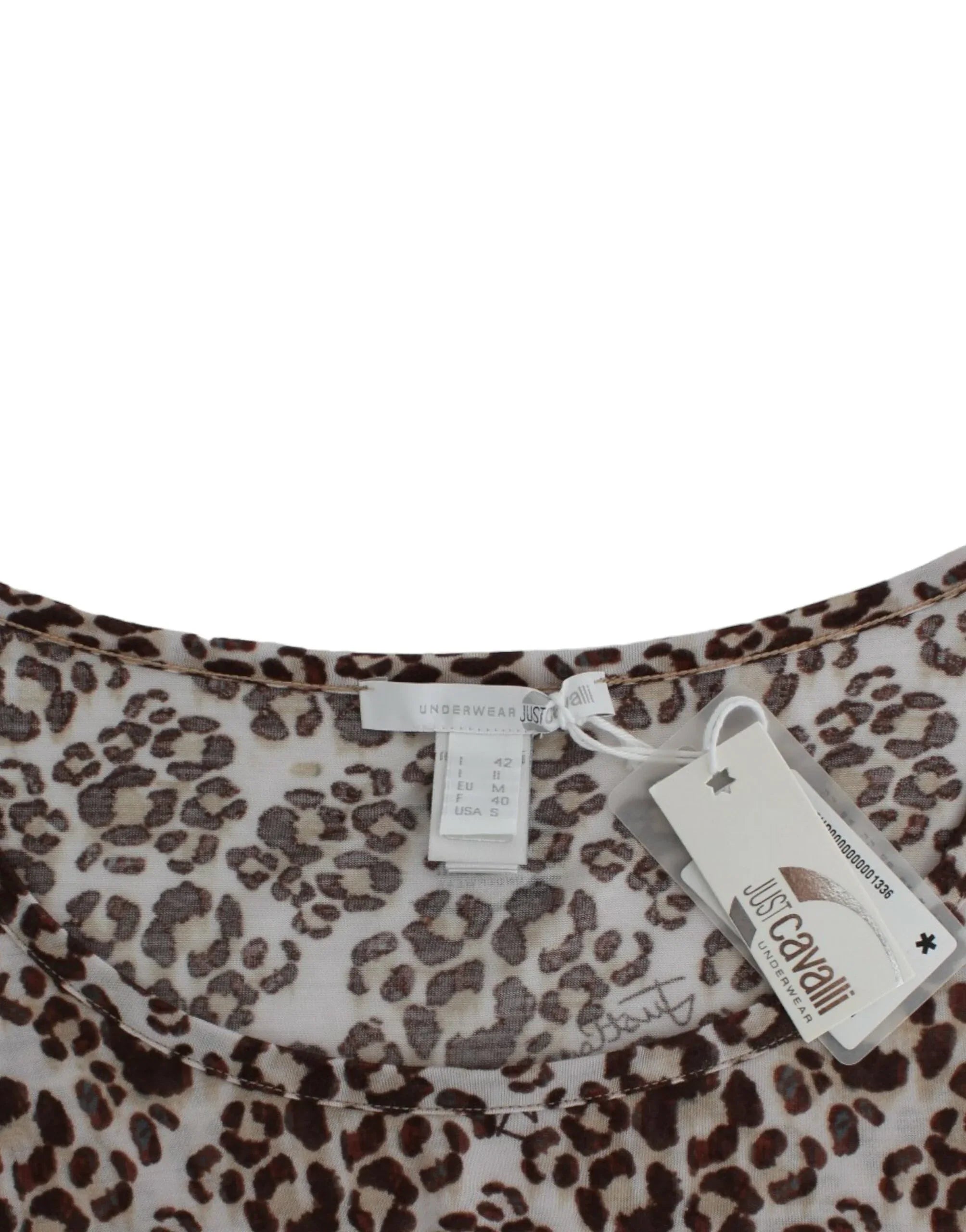 Cavalli Brown longsleeved lace top - Zeiniez