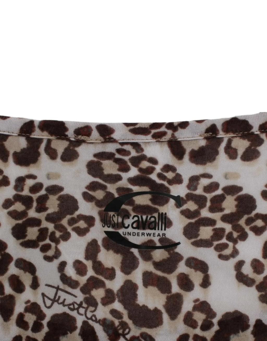 Cavalli Brown longsleeved lace top - Zeiniez