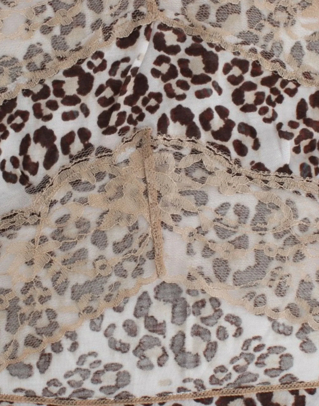 Cavalli Brown longsleeved lace top - Zeiniez
