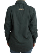 Cavalli Gray button down shirt - Zeiniez