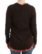 Cavalli Brown crewneck sweater - Zeiniez