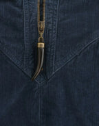 Cavalli Blue corduroy pencil skirt - Zeiniez