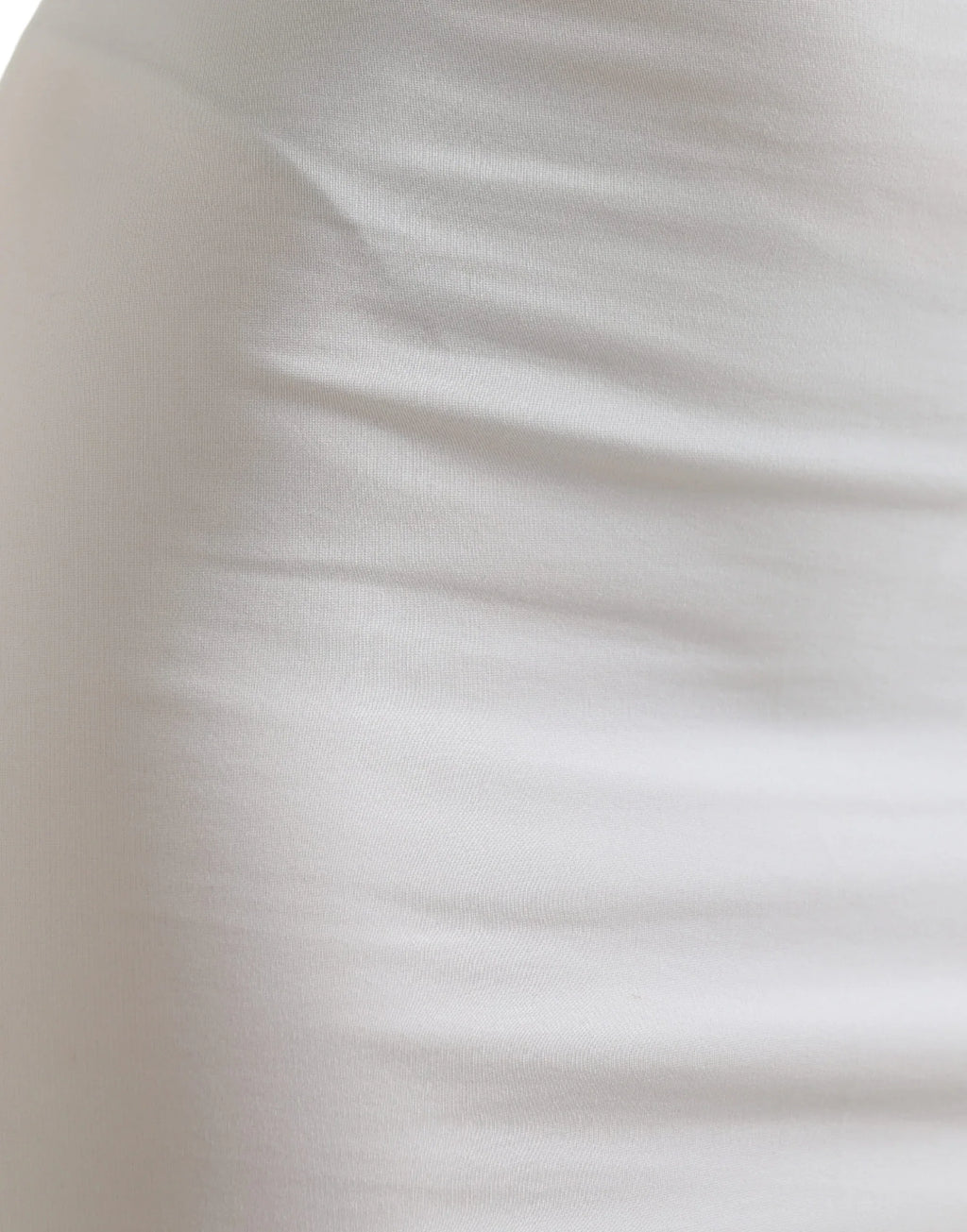 Dolce & Gabbana White Viscose High Waist Pencil Cut Mini Skirt - Zeiniez