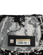 Cavalli Black Printed Sheath Dress - Zeiniez