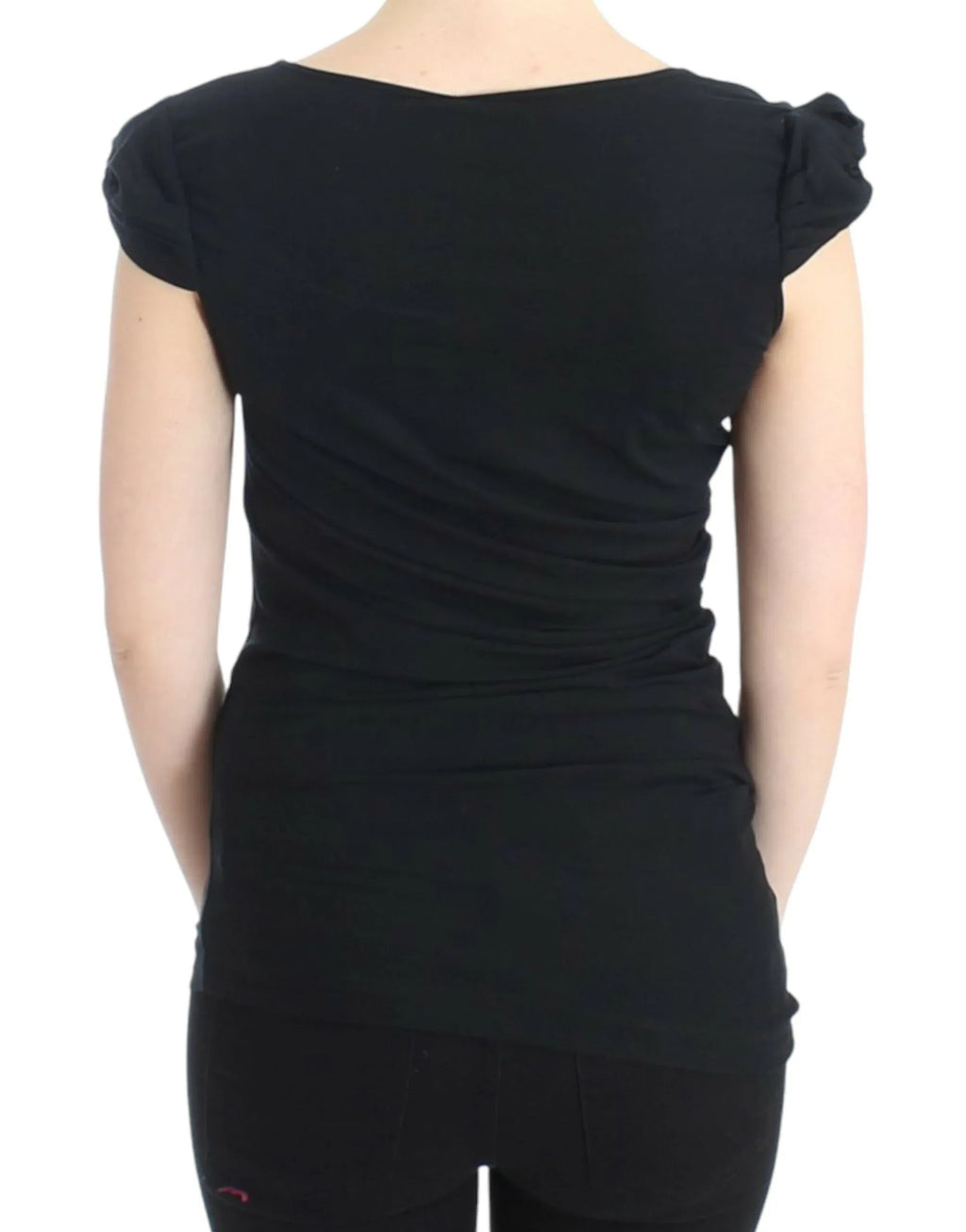 Cavalli Black Cotton Top - Zeiniez