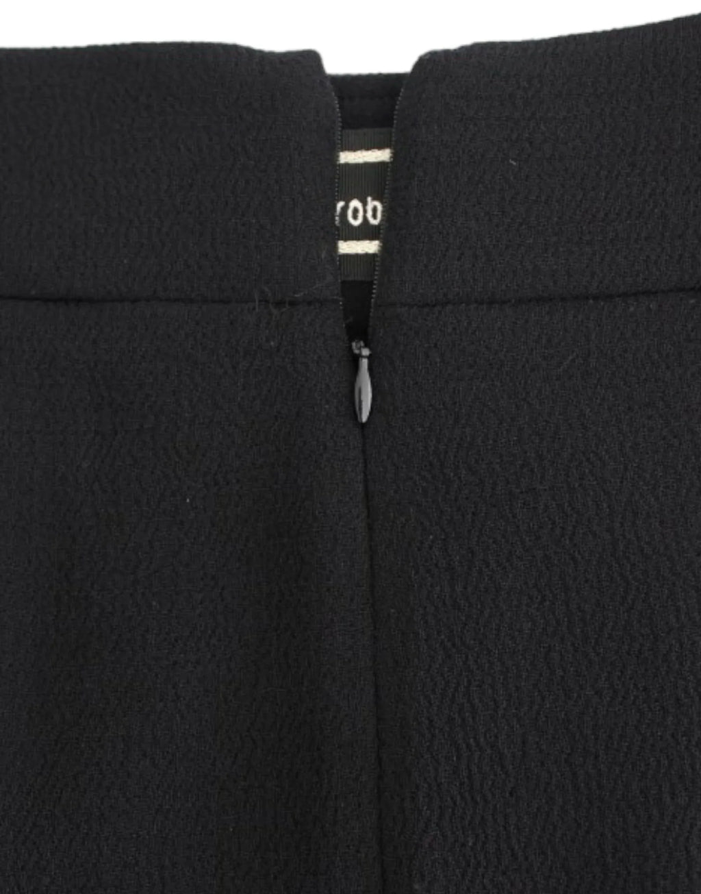 Cavalli Black wool pencil skirt - Zeiniez