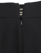 Cavalli Black wool pencil skirt - Zeiniez