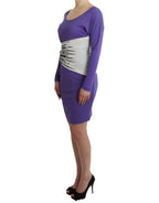 Cavalli Purple longsleeved dress - Zeiniez