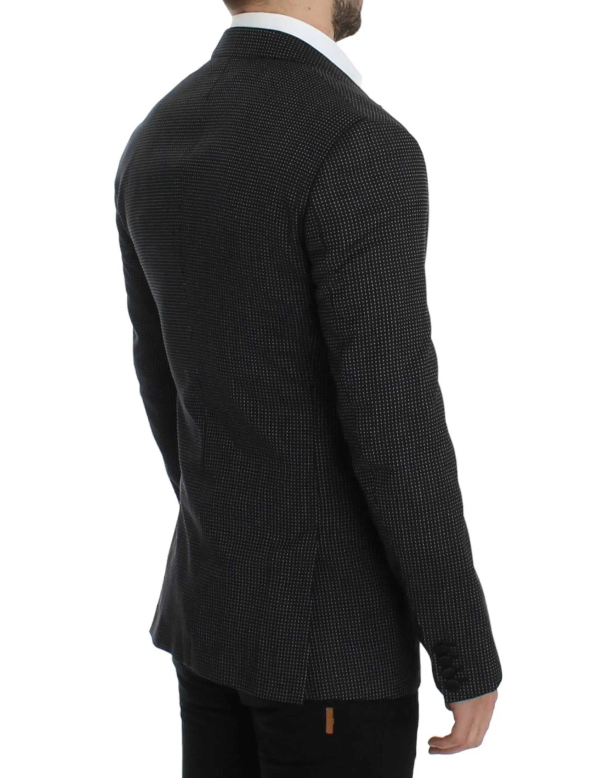 Dolce & Gabbana Black wool slim MARTINI blazer Dolce & Gabbana