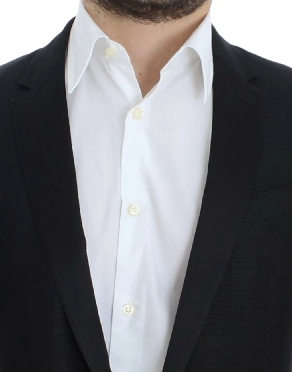 Dolce & Gabbana Black wool MARTINI slim blazer Dolce & Gabbana