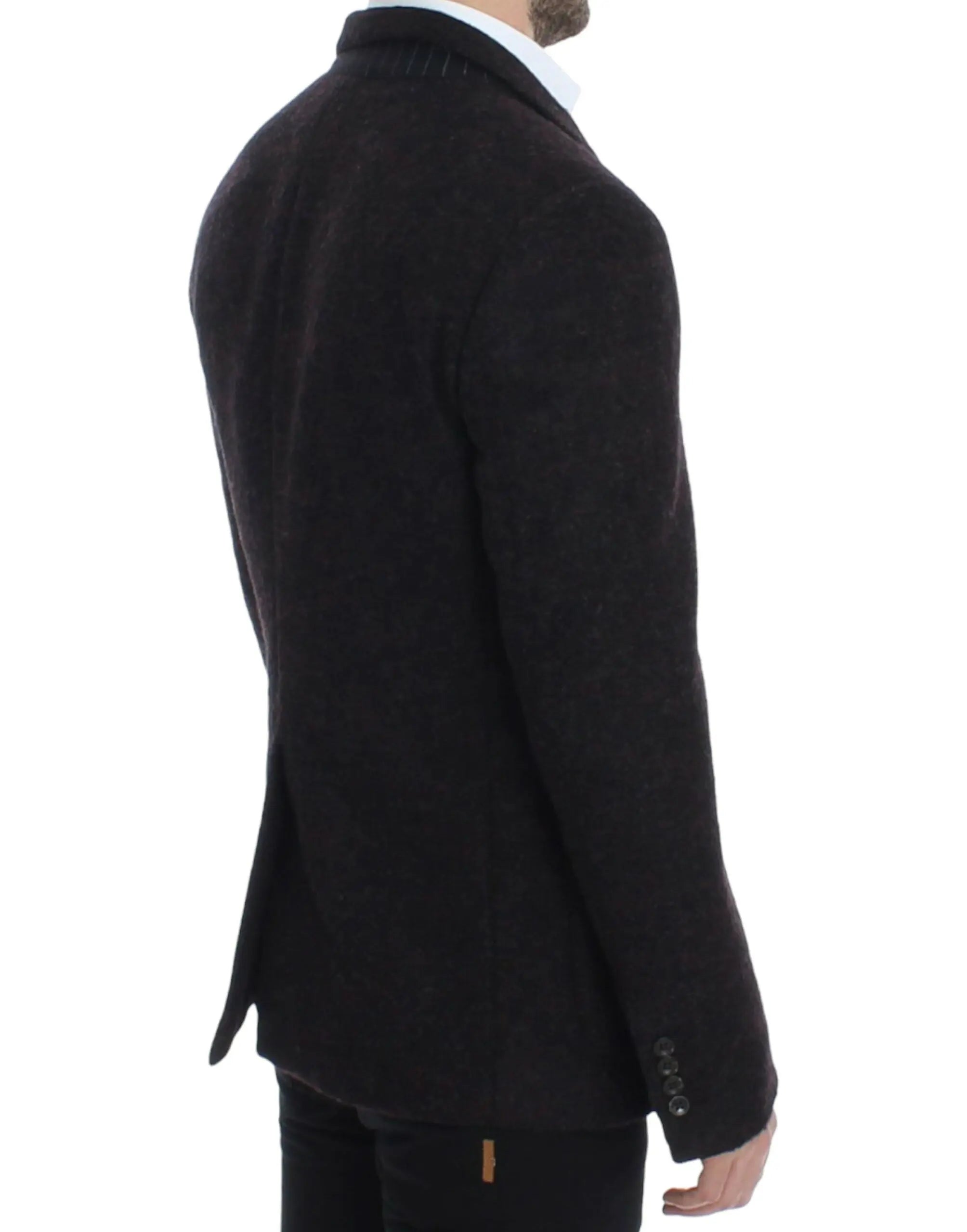 Dolce & Gabbana Bordeaux alpaga two button blazer Dolce & Gabbana