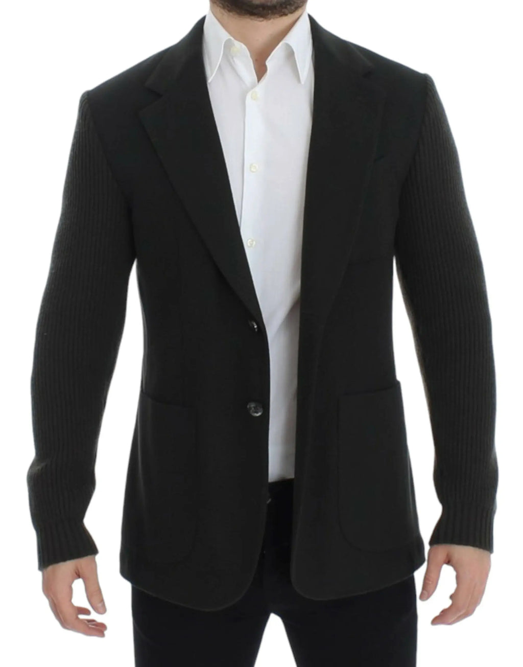 Dolce & Gabbana Green cashmere two button blazer Dolce & Gabbana