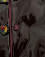 Dolce & Gabbana Black floral 3/4 Sleeve sheath dress - Zeiniez