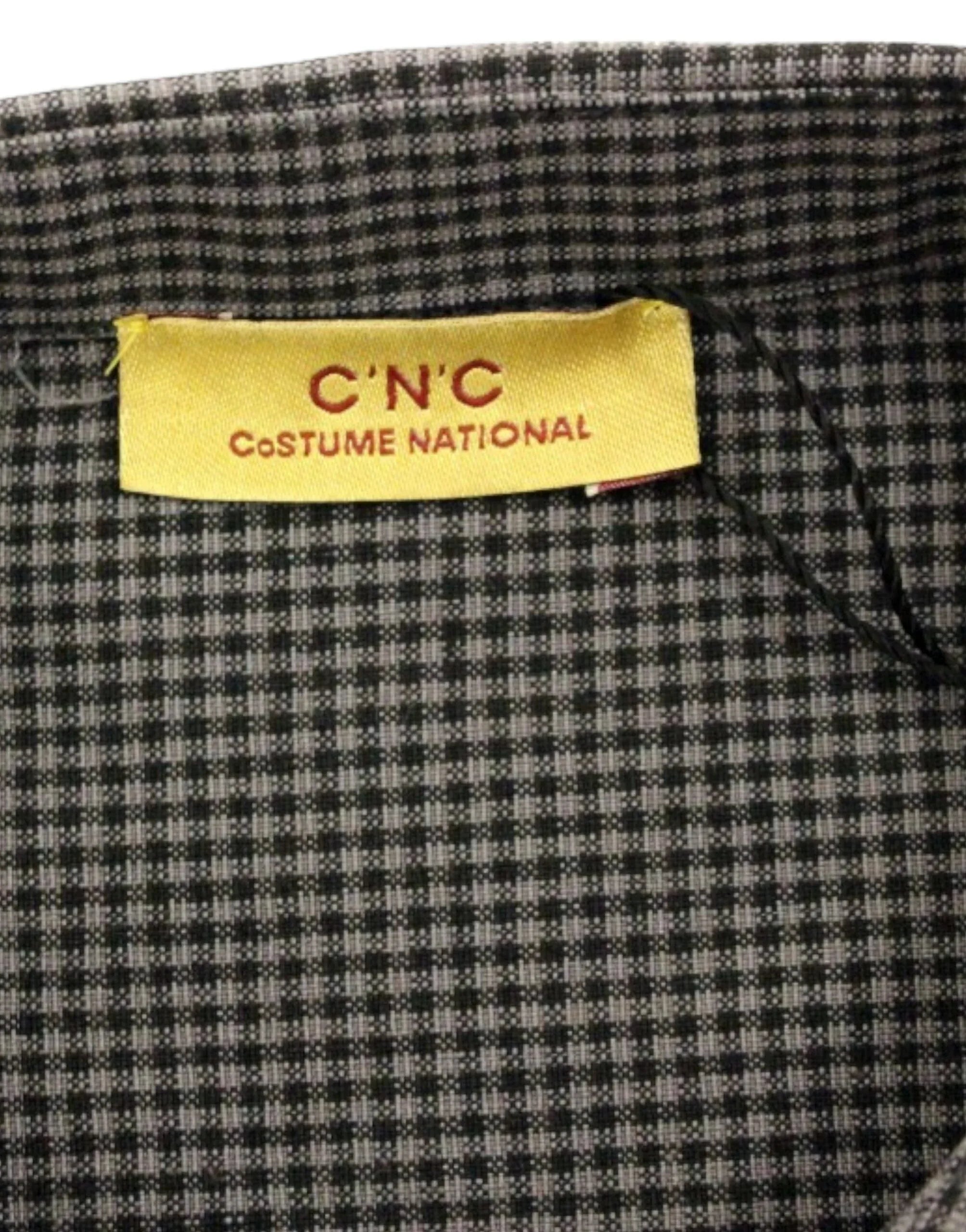 Costume National Gray linen casual shirt - Zeiniez