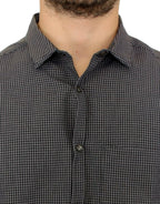 Costume National Gray linen casual shirt - Zeiniez